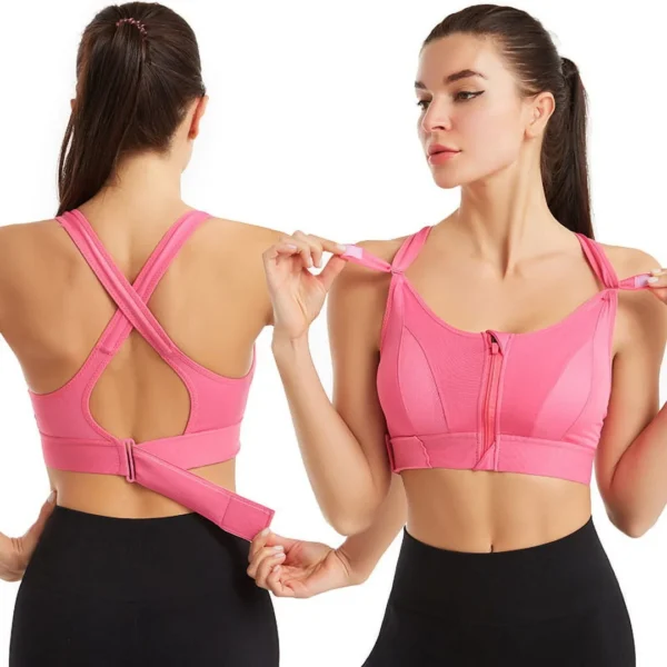 Baby Pink Sports Bra for women