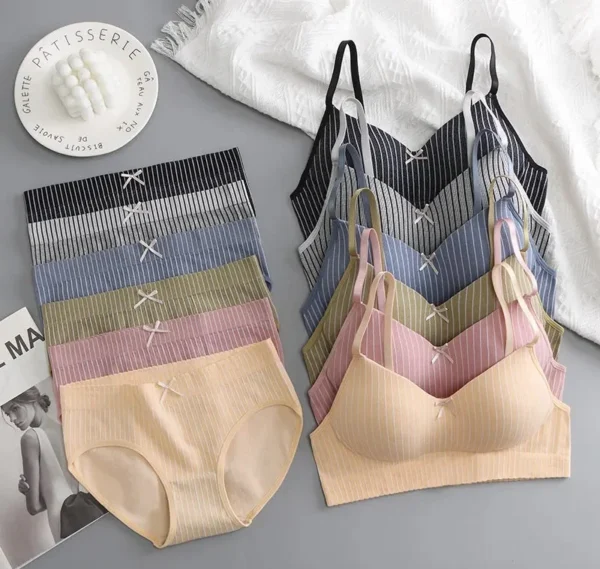 Combo Of New 6 Bra & panties Sets imported